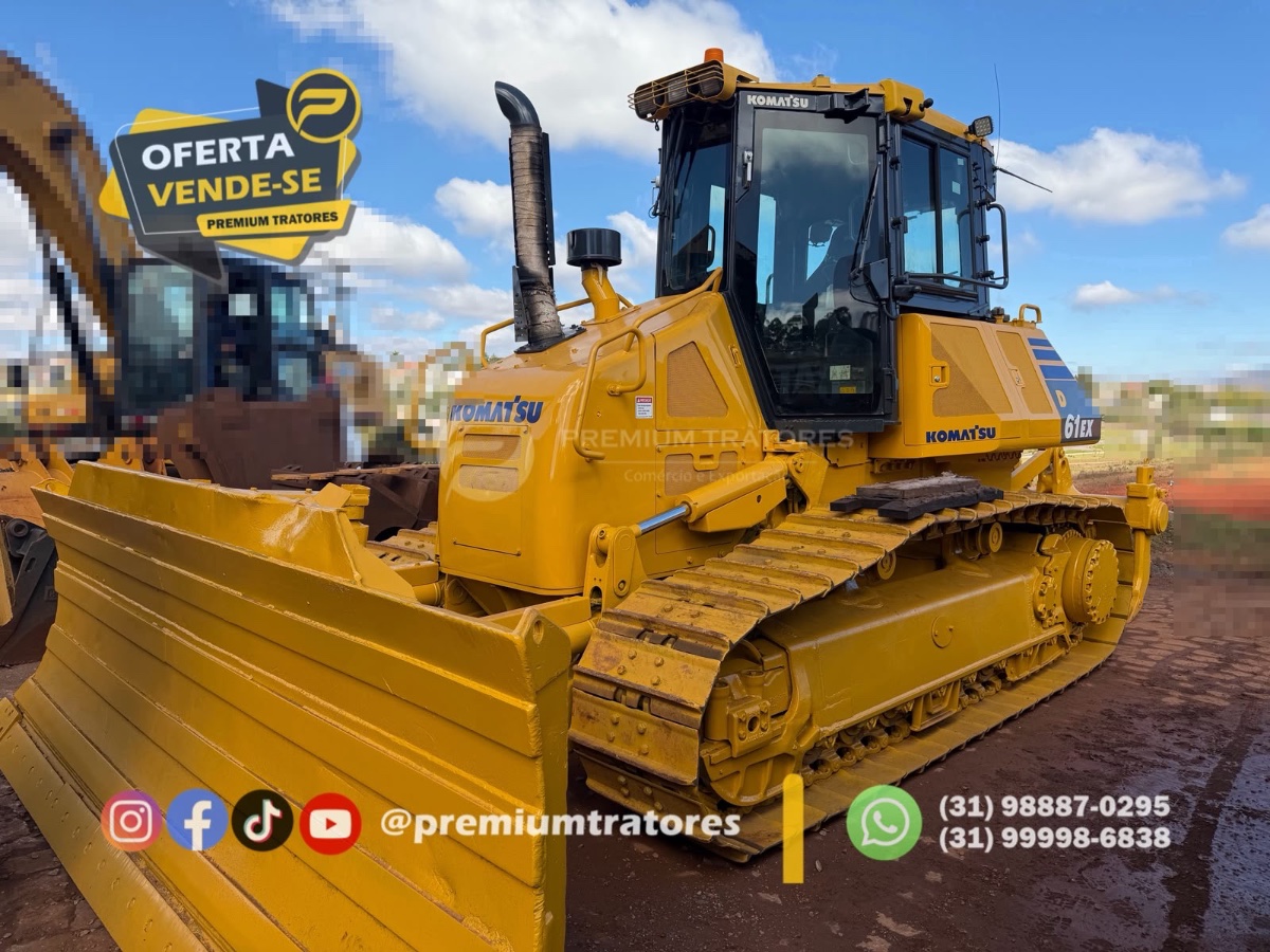 Trator de esteira Komatsu D61-EX 2018