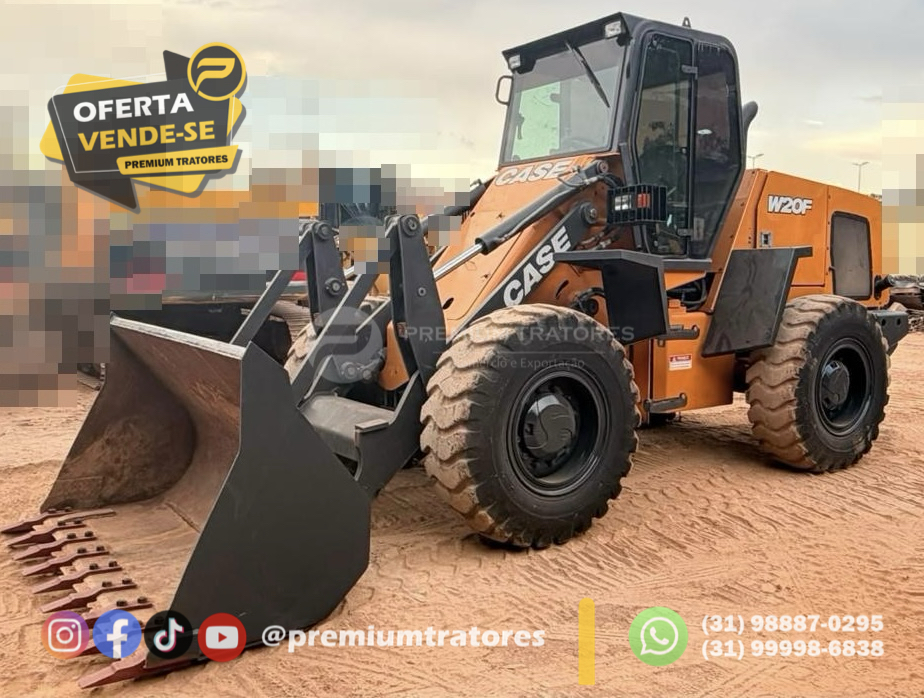 Pá Carregadeira Case W20F 2021