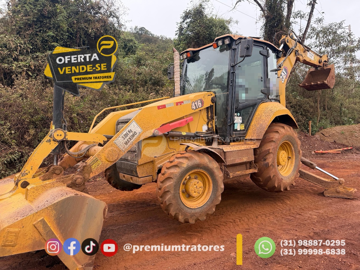 Retroescavadeira Caterpillar 416F2 2022
