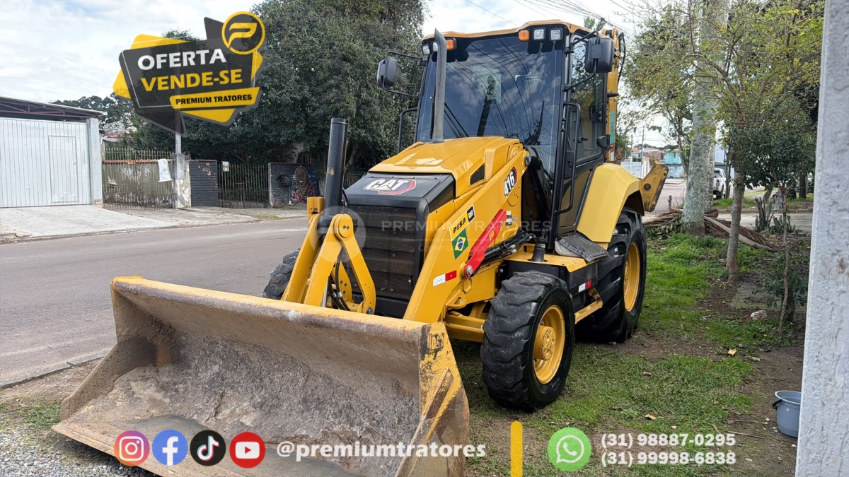 Retroescavadeira Caterpillar 416 2024