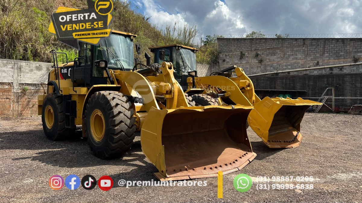Pá Carregadeira Caterpillar 950L 2018