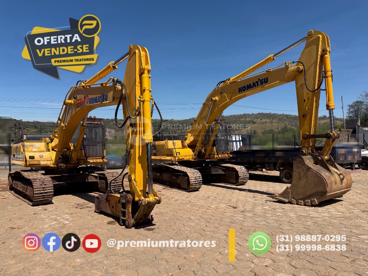 Escavadeira Komatsu PC350 2022