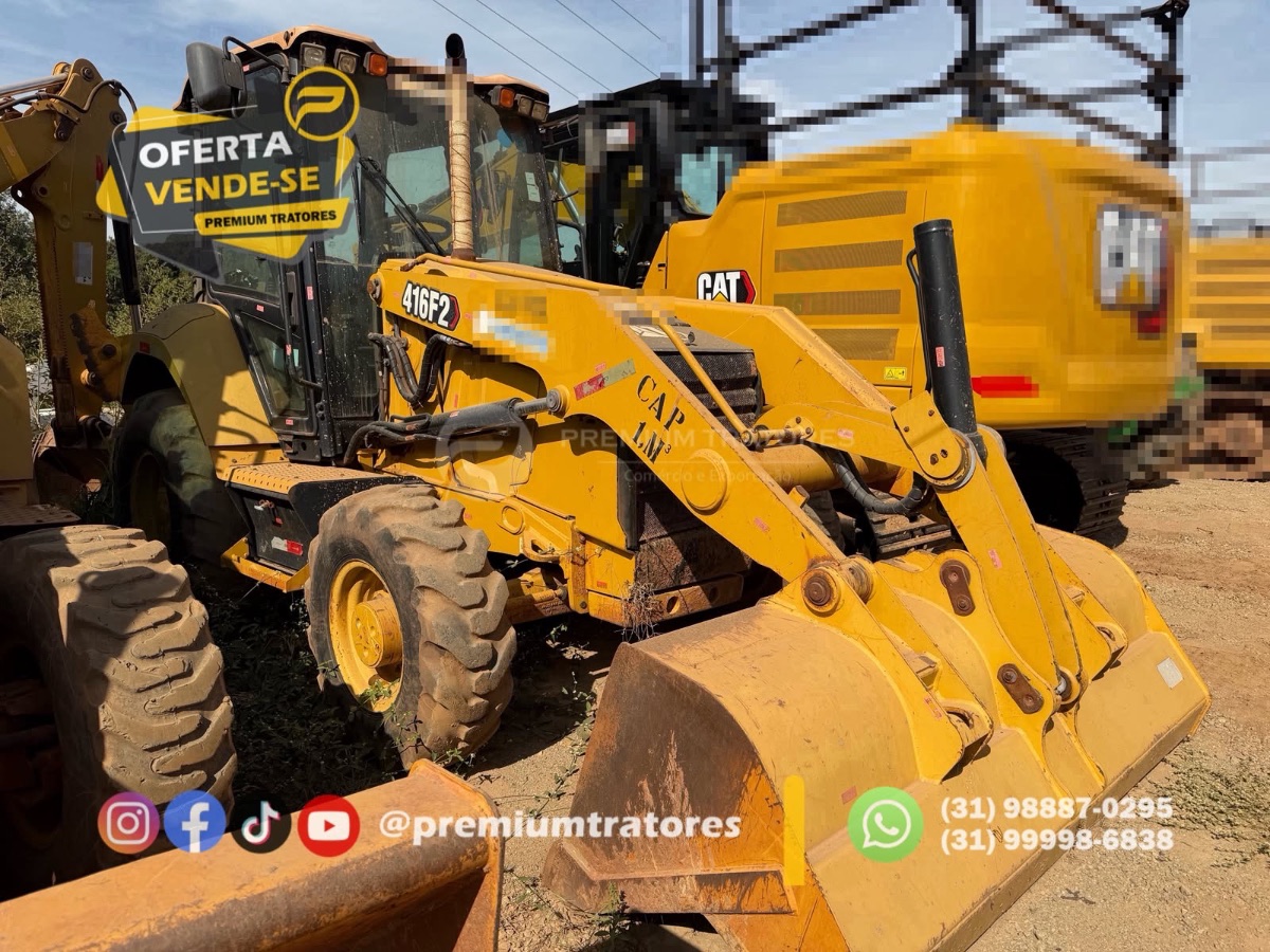Retroescavadeira Caterpillar 416F2 2021