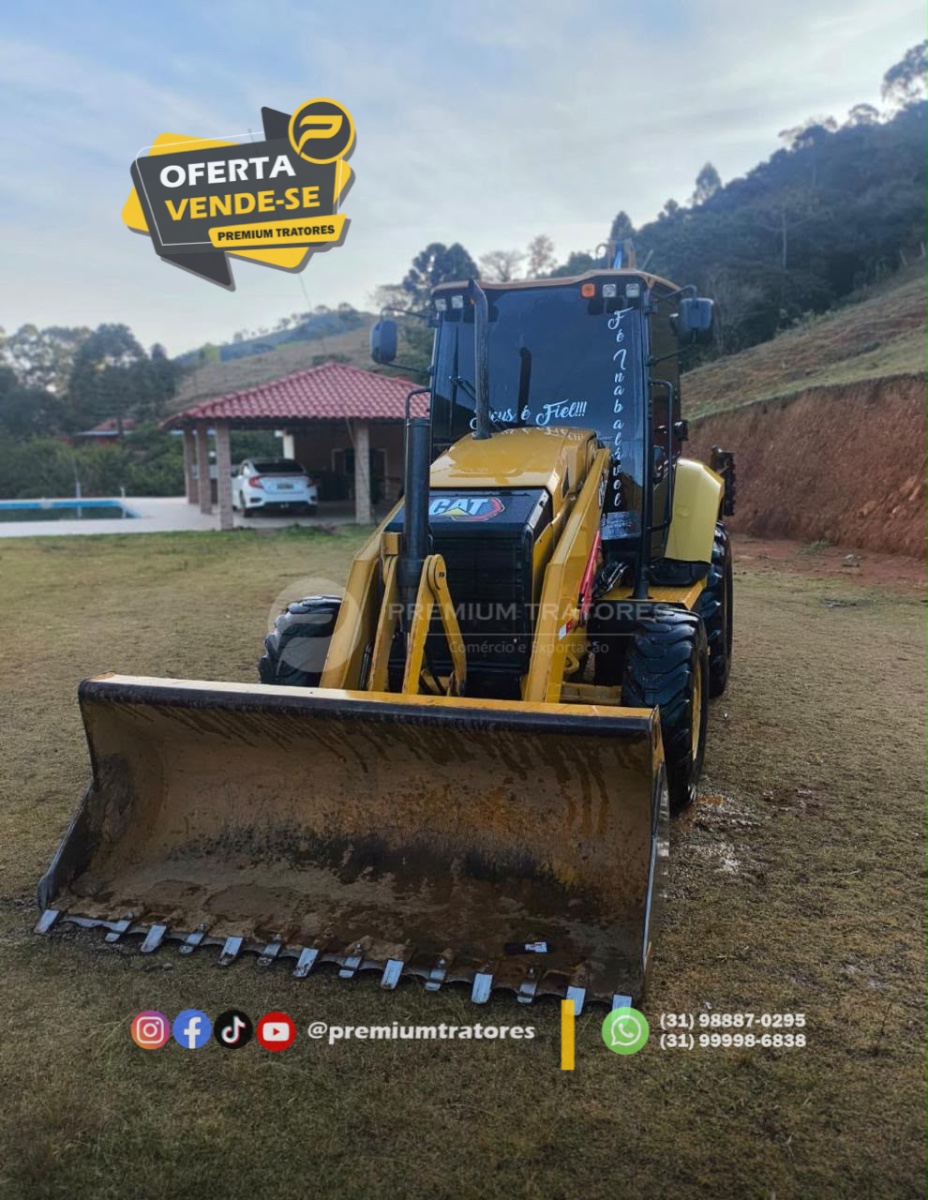 Retroescavadeira Caterpillar 416 2023