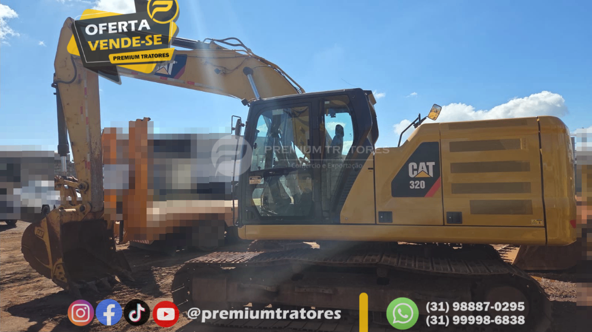 Escavadeira Caterpillar 320 2019