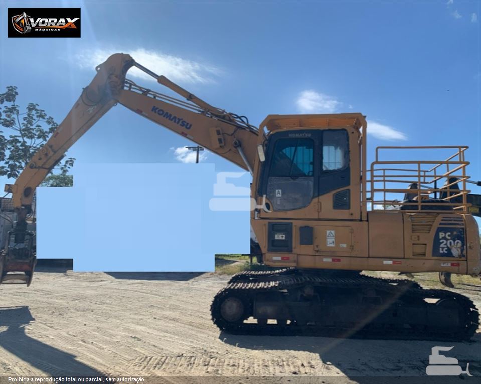 Escavadeira Florestal Komatsu PC200 2017