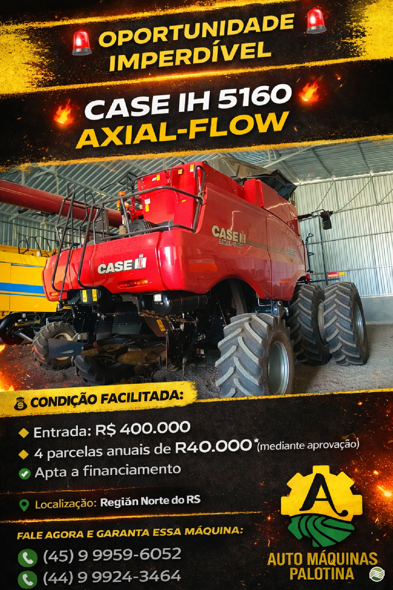 Colheitadeira Case 5150 2026