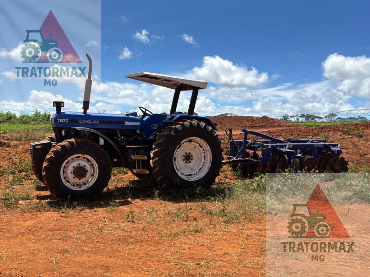 Trator agrícola New Holland 7630 2001