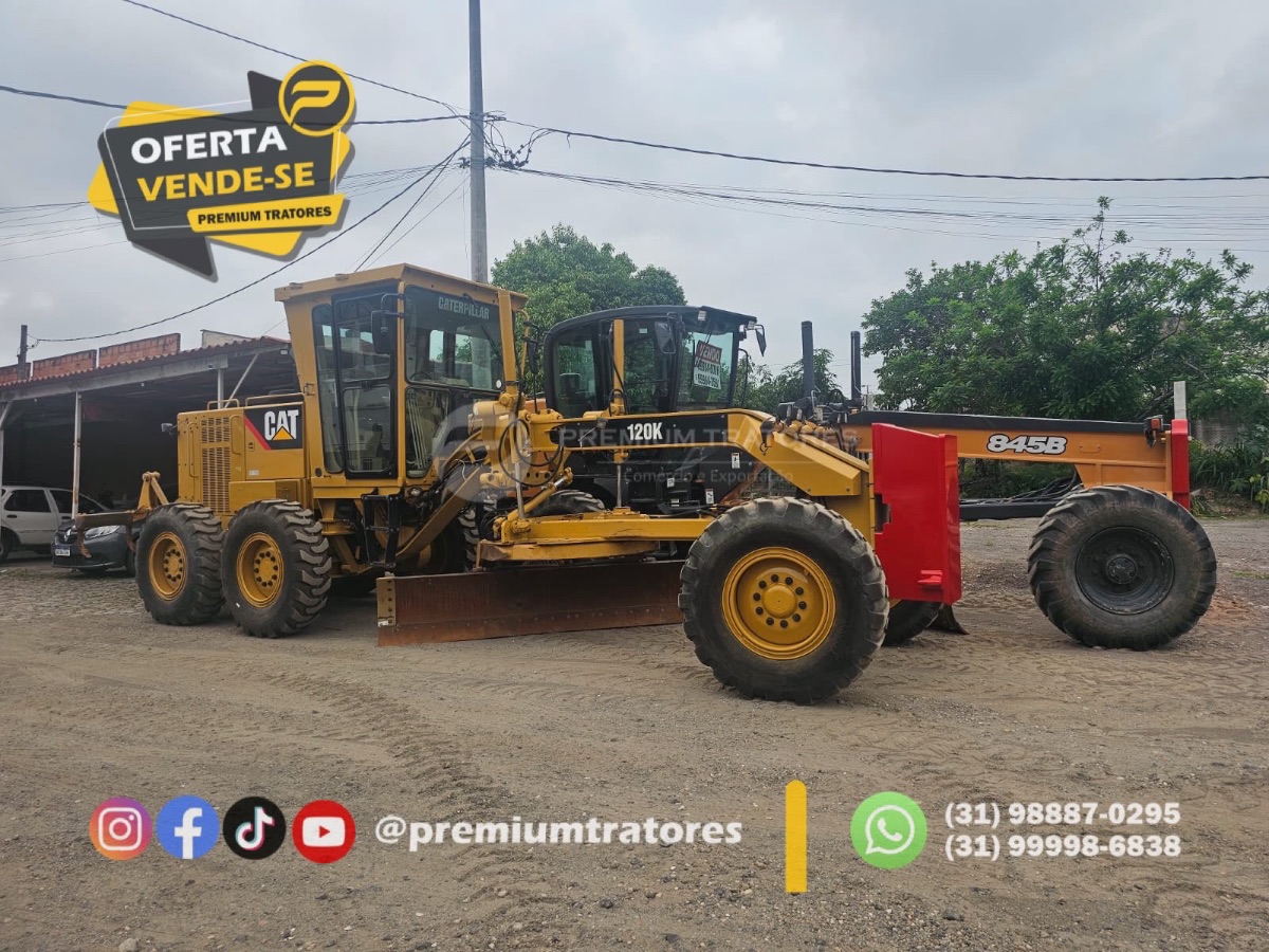 Motoniveladora Caterpillar 120K 2013