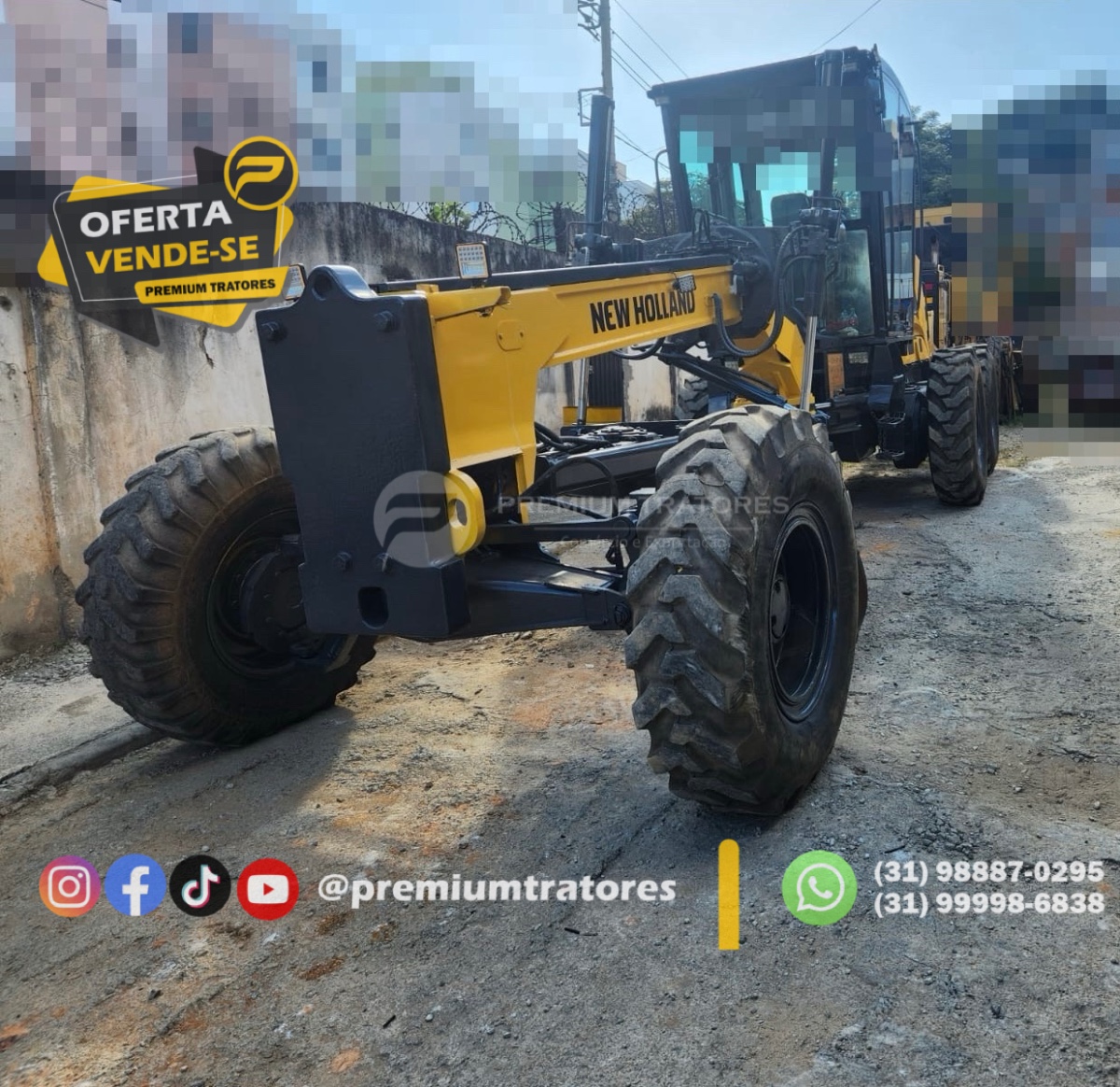 Motoniveladora New Holland RG 170B 2011