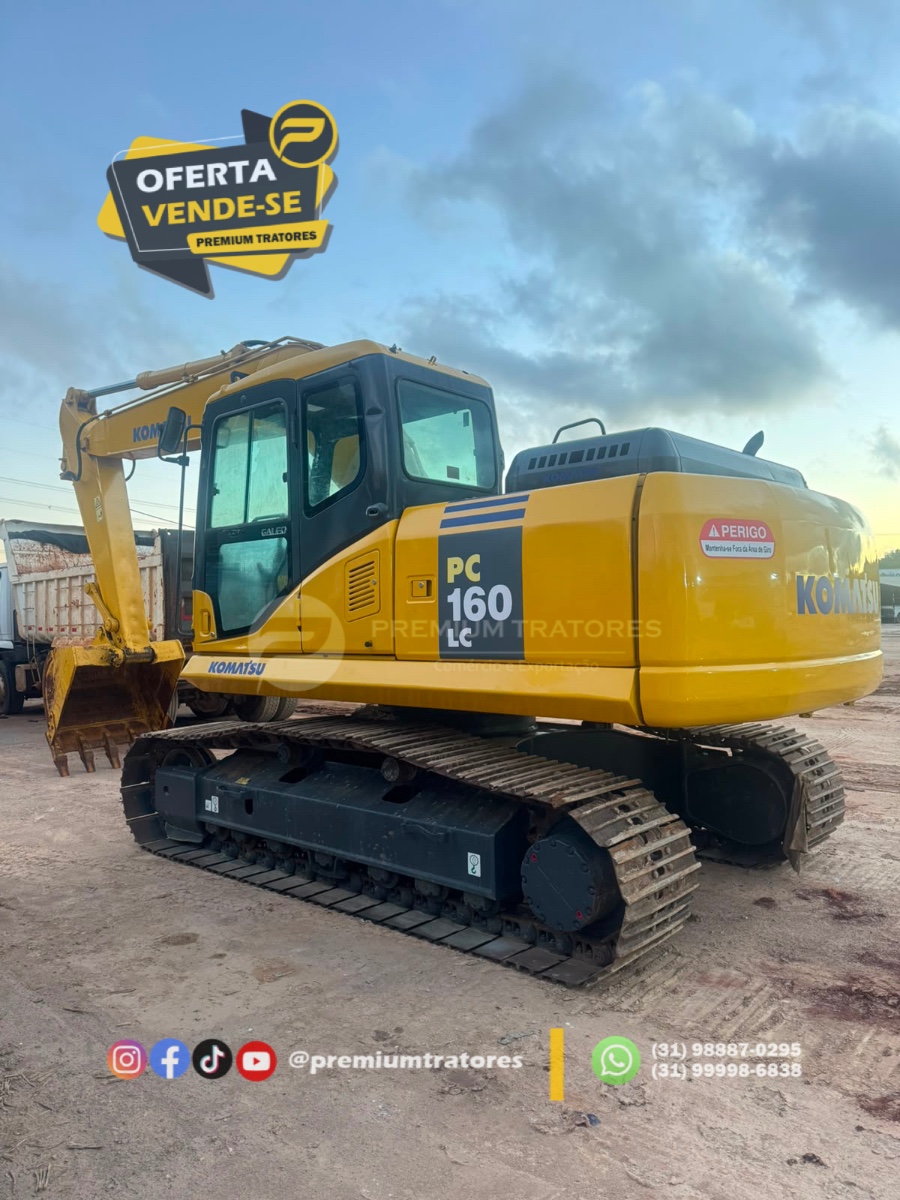 Escavadeira Komatsu PC160 2007