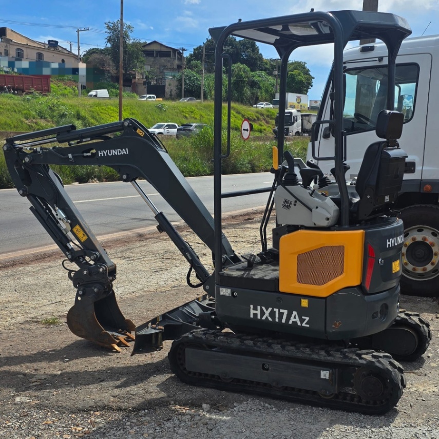 Mini Escavadeira Hyundai HX17Az 2025 - Maquinalista