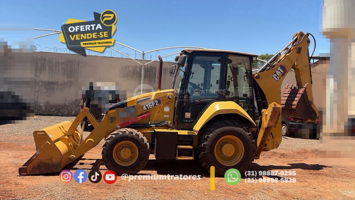 Retroescavadeira Caterpillar 416F2 2021