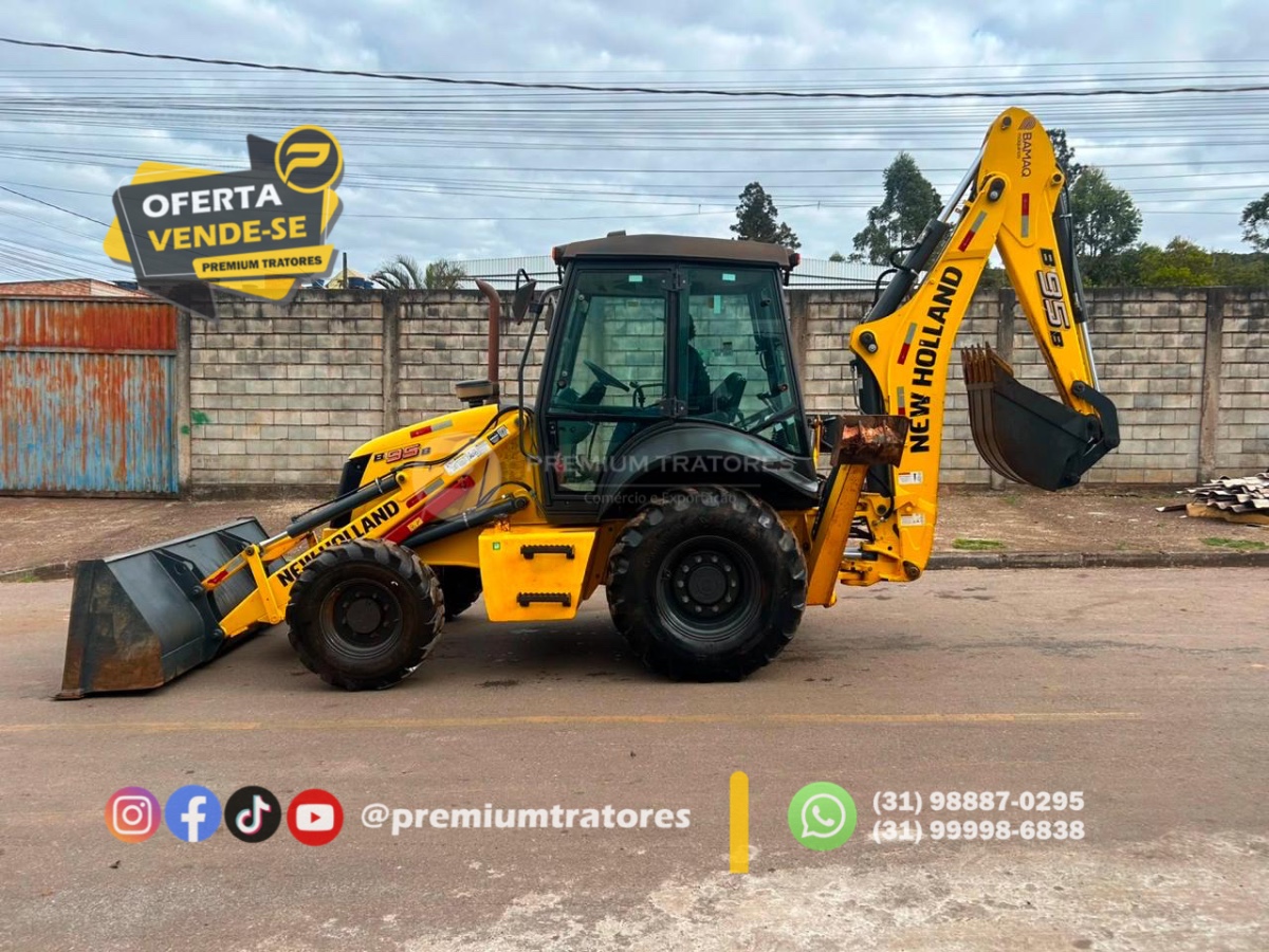 Retroescavadeira New Holland B95B 4x4 2023