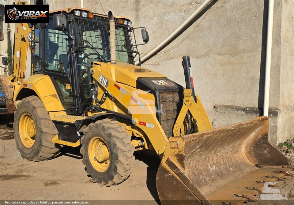 Retroescavadeira Caterpillar 416 2022