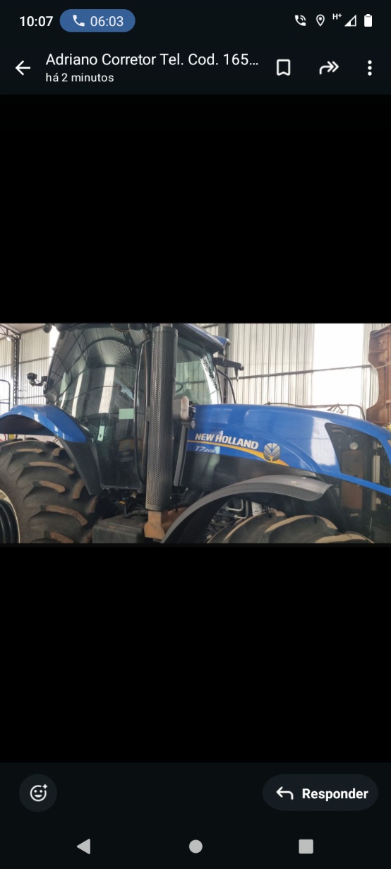 Tratores Agrícolas New Holland T7.205 2023