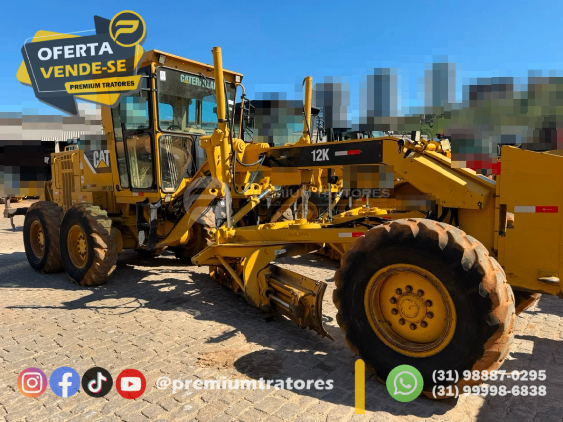 Motoniveladora Caterpillar 12K 2014