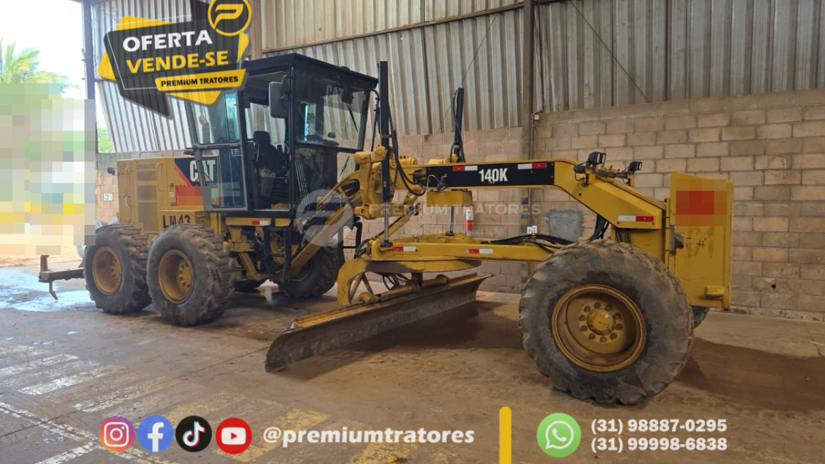 Motoniveladora Caterpillar 140K 2018