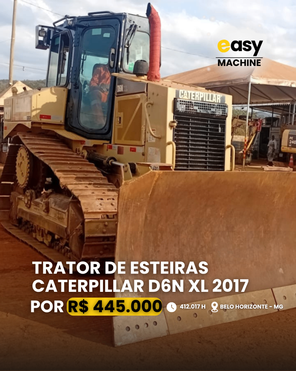 Trator de esteira Caterpillar D6NXL 2017