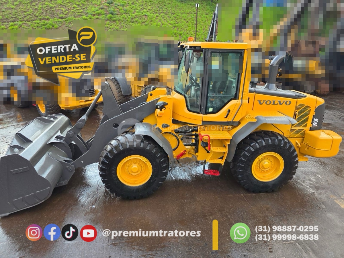 Pá Carregadeira Volvo L90F 2022