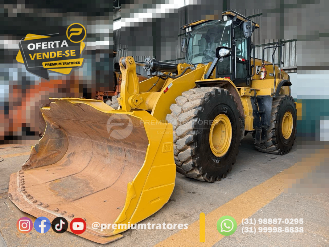 Pá Carregadeira Caterpillar 966L 2022