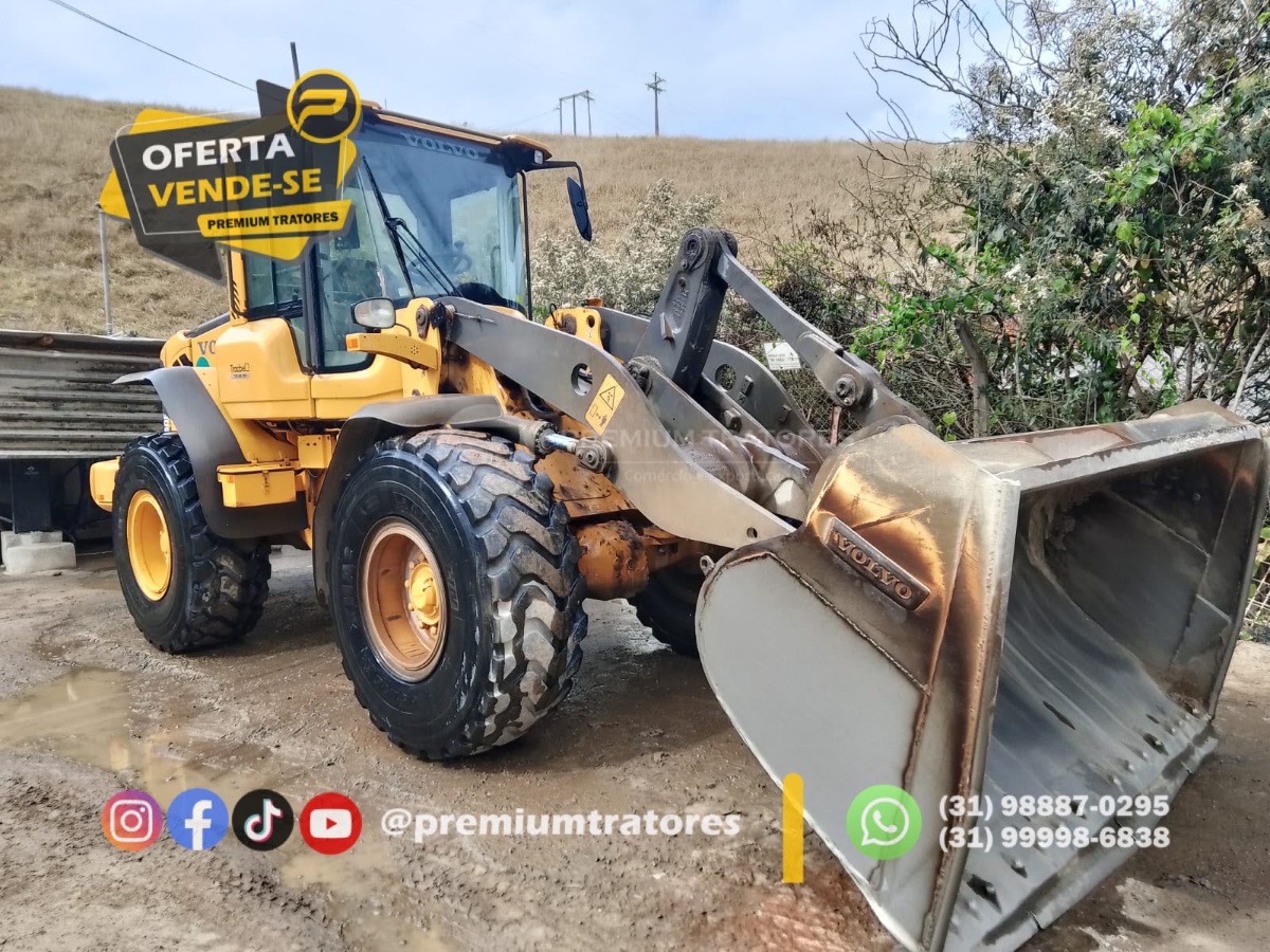 Pá Carregadeira Volvo L60F 2022