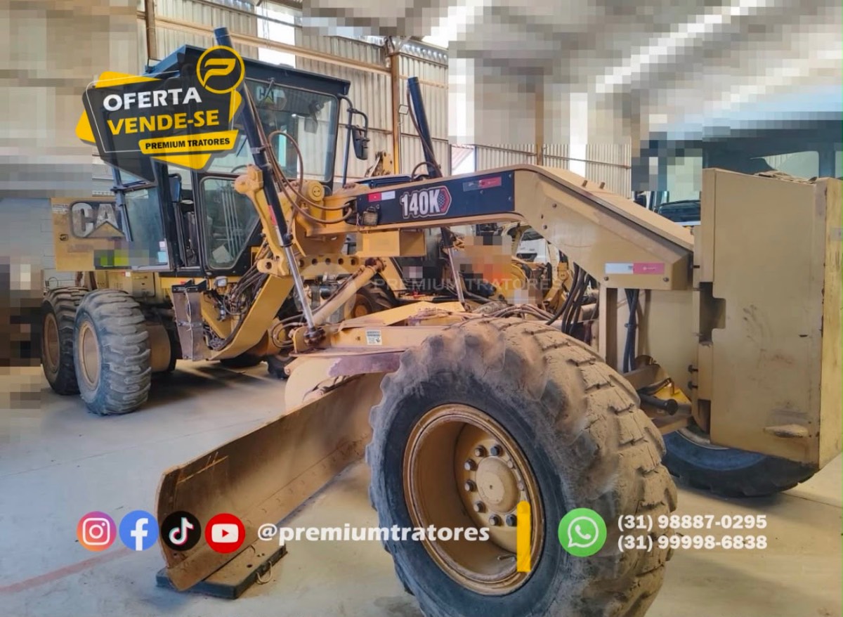 Motoniveladora Caterpillar 140K 2018