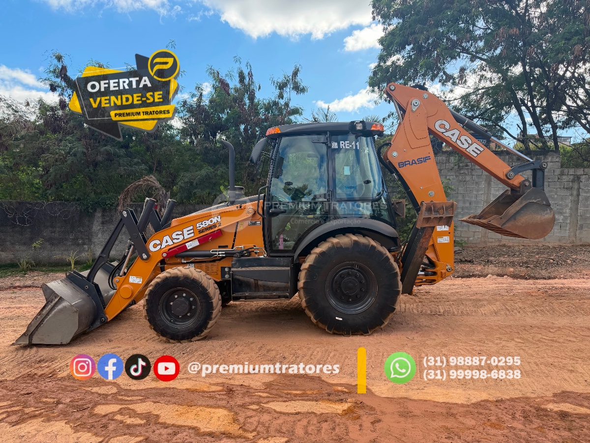 Retroescavadeira Case 580N 2026