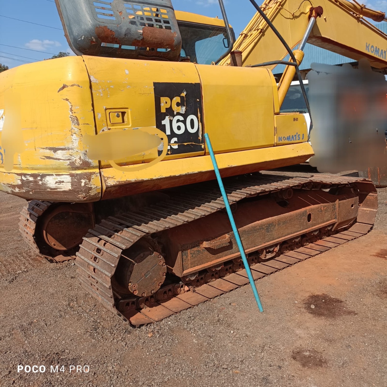 Escavadeiras Komatsu PC160 2006