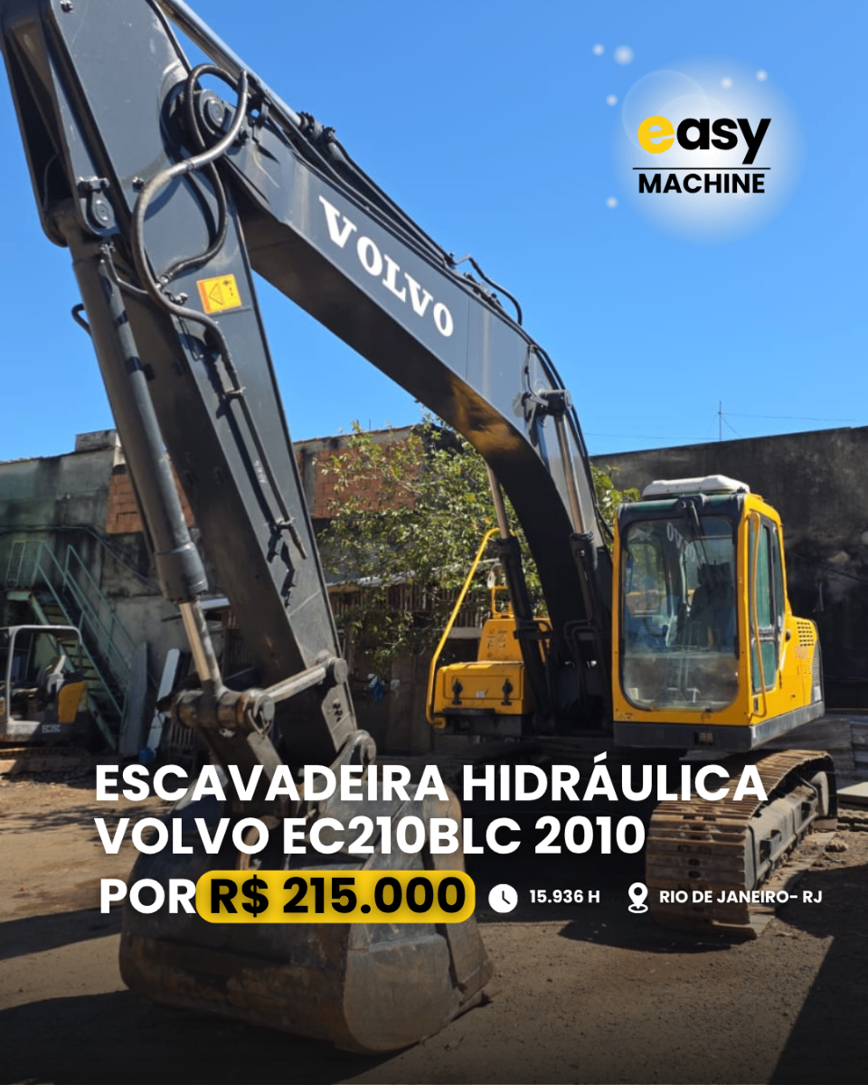 Escavadeira Volvo EC210BLC 2010