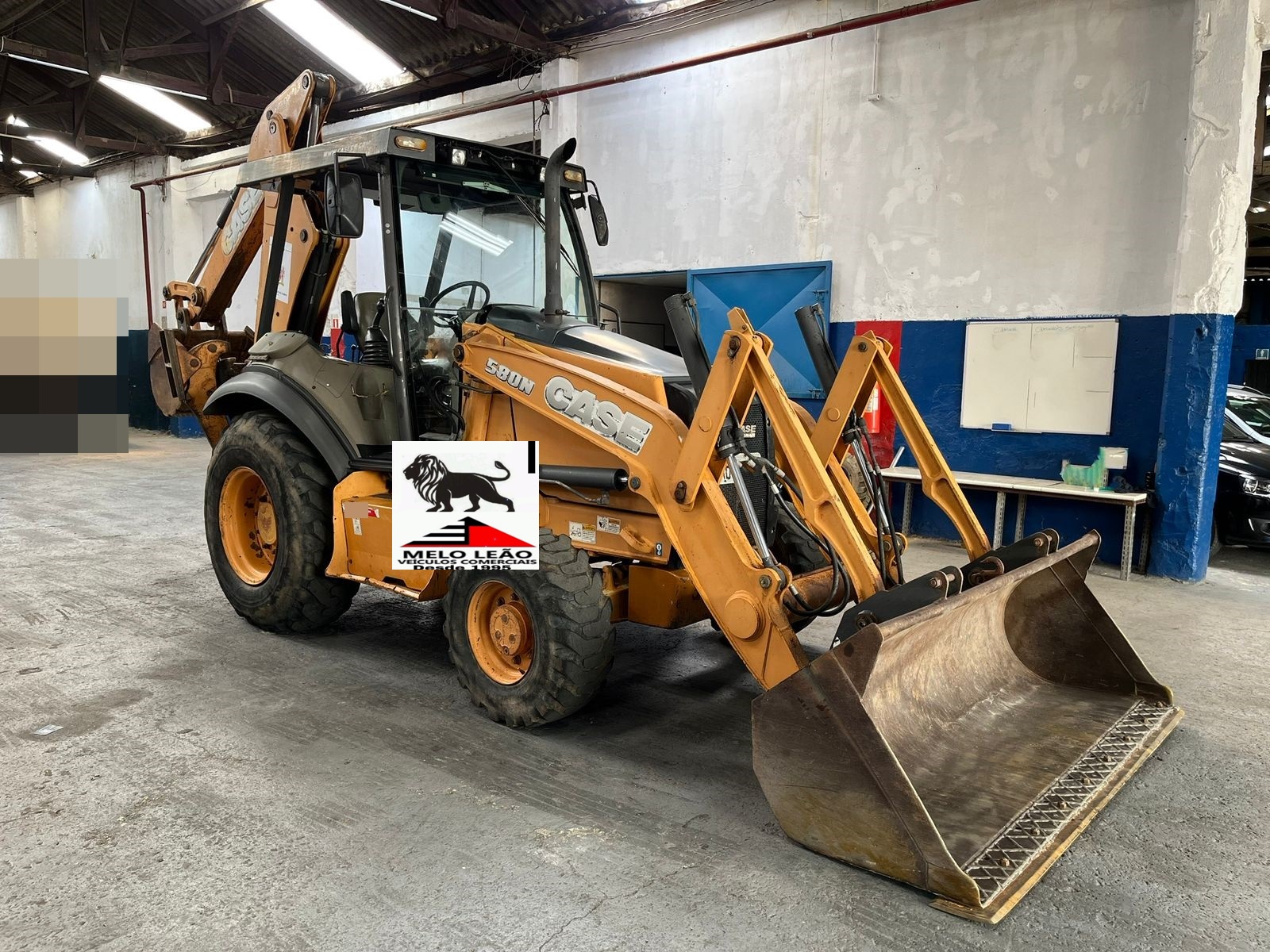 Retroescavadeira Case 580N 2014