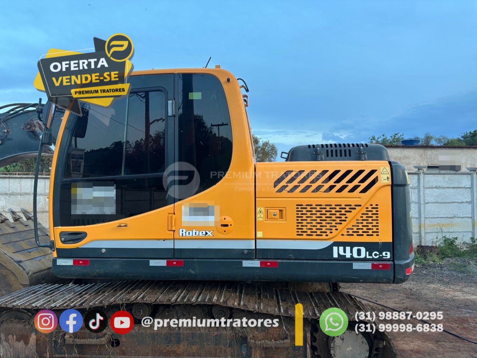 Escavadeira Hyundai R140LC-9 2022